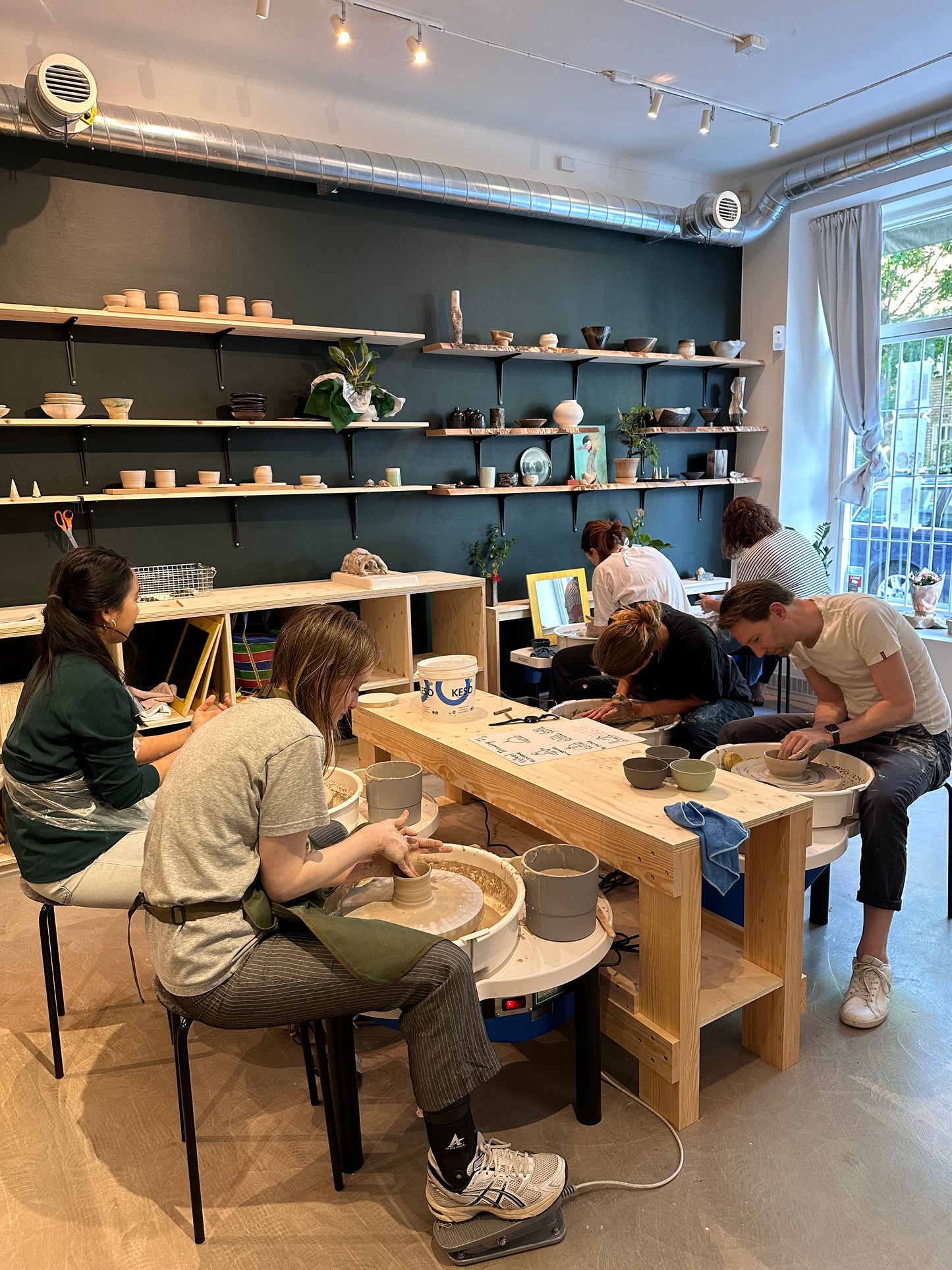 14/Oct Evening Pottery Course 7 Weeks 17.15-20.15 (Tues)