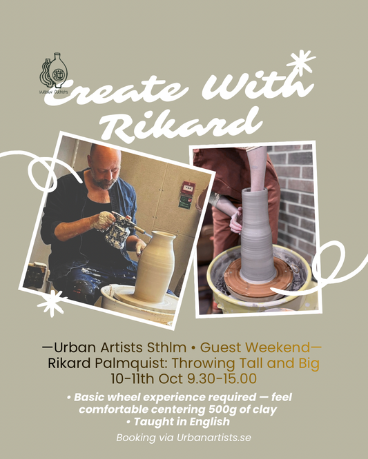 Guest Weekend— Rikard Palmquist: Throwing Big & Tall